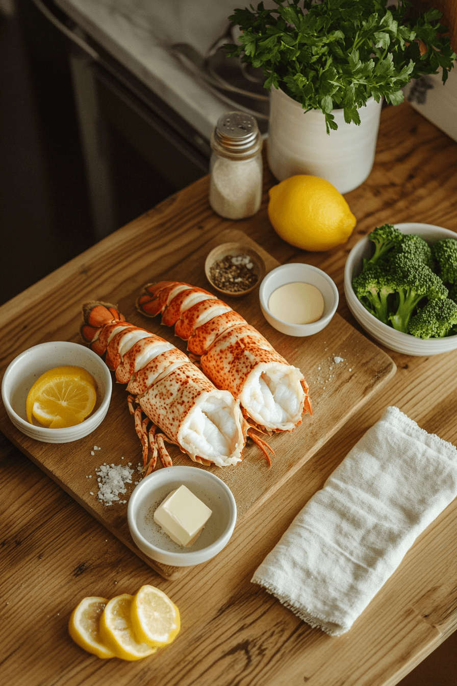 Baked Lobster Tails