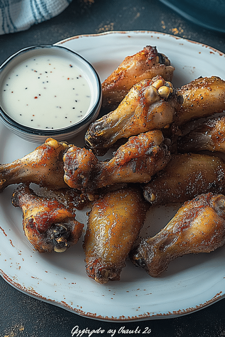 Marinated Spicy Chicken Wings 2.Png
