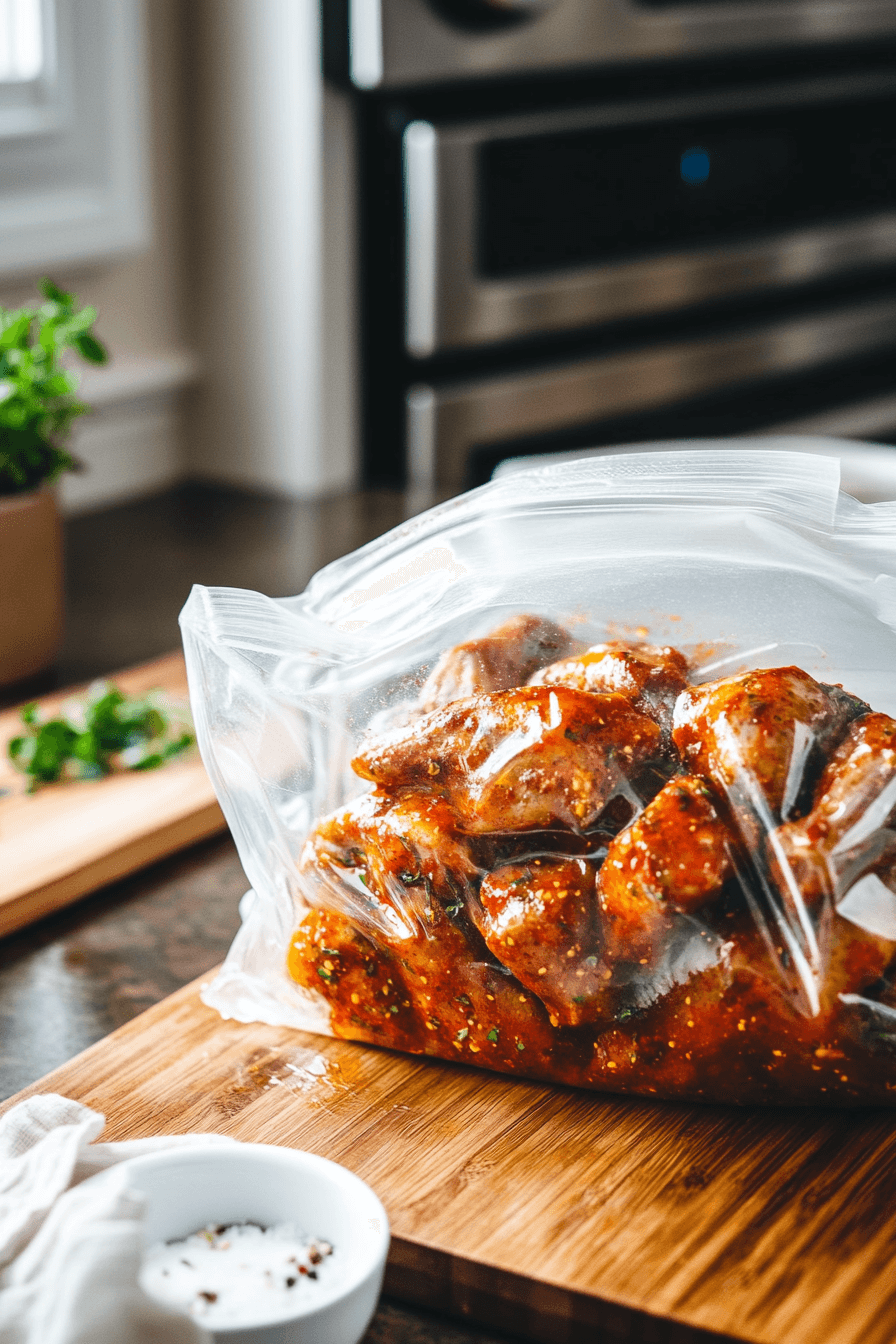 Marinated Spicy Chicken Wings