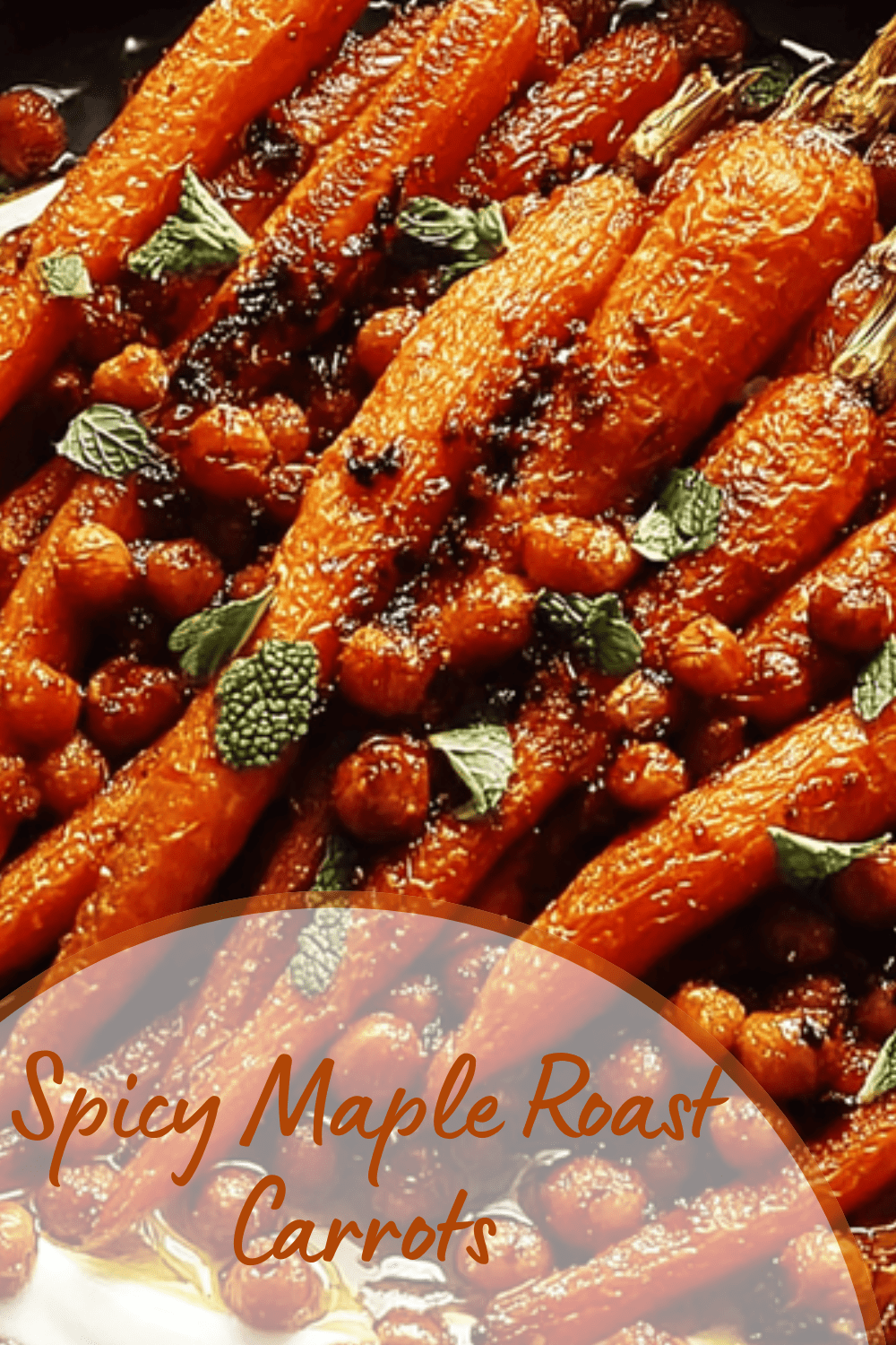 Spicy Maple Roast Carrots