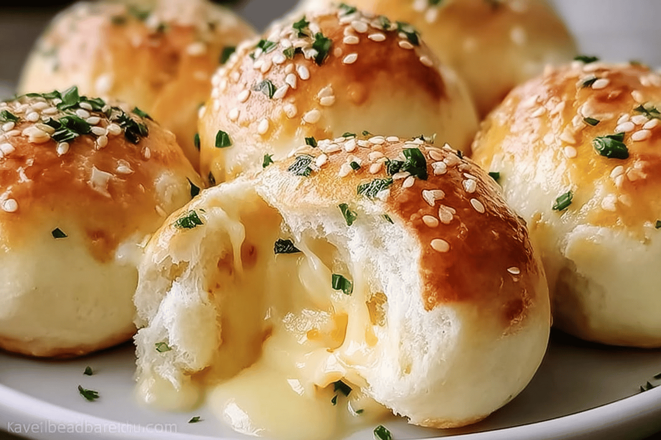 Cheesy Garlic Bombs