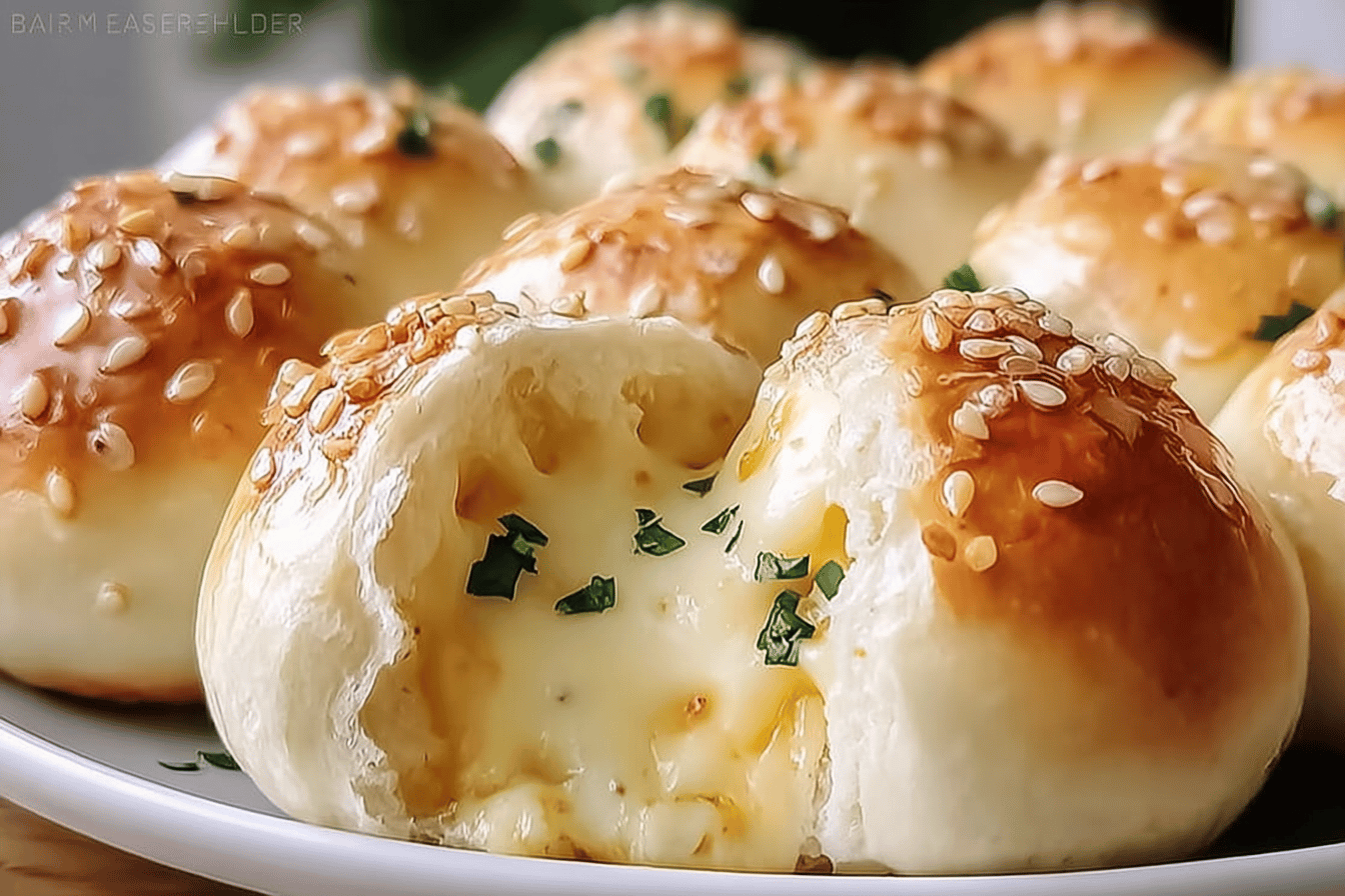 Cheesy Garlic Bombs