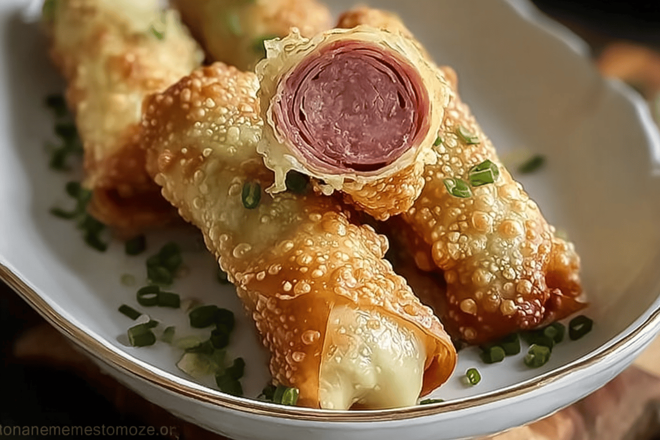 Reuben Egg Rolls