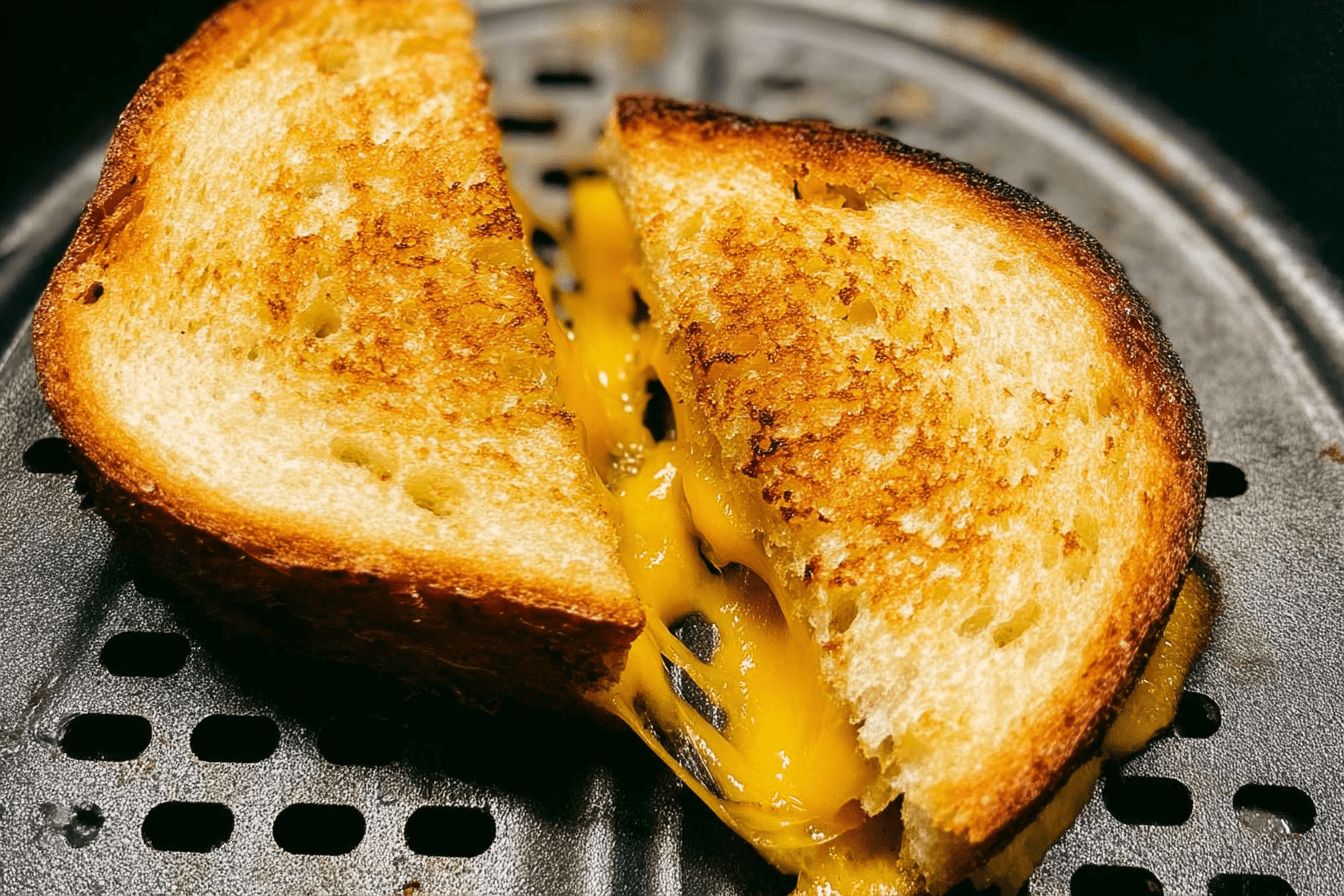 Air Fryer Grilled Cheese