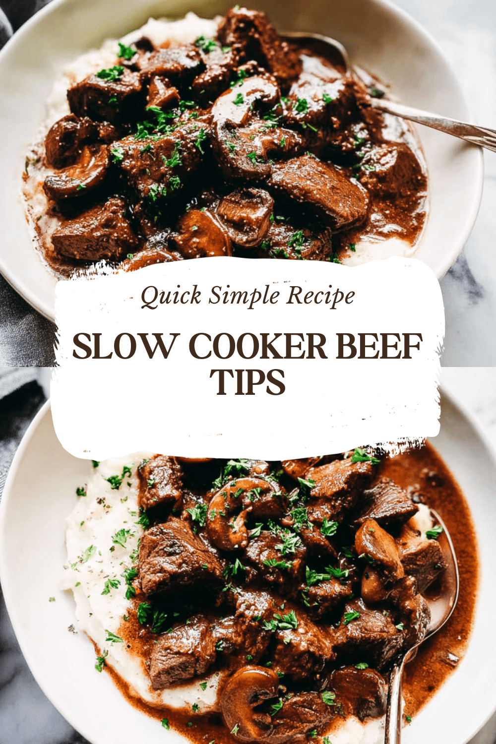 Slow Cooker Beef Tips