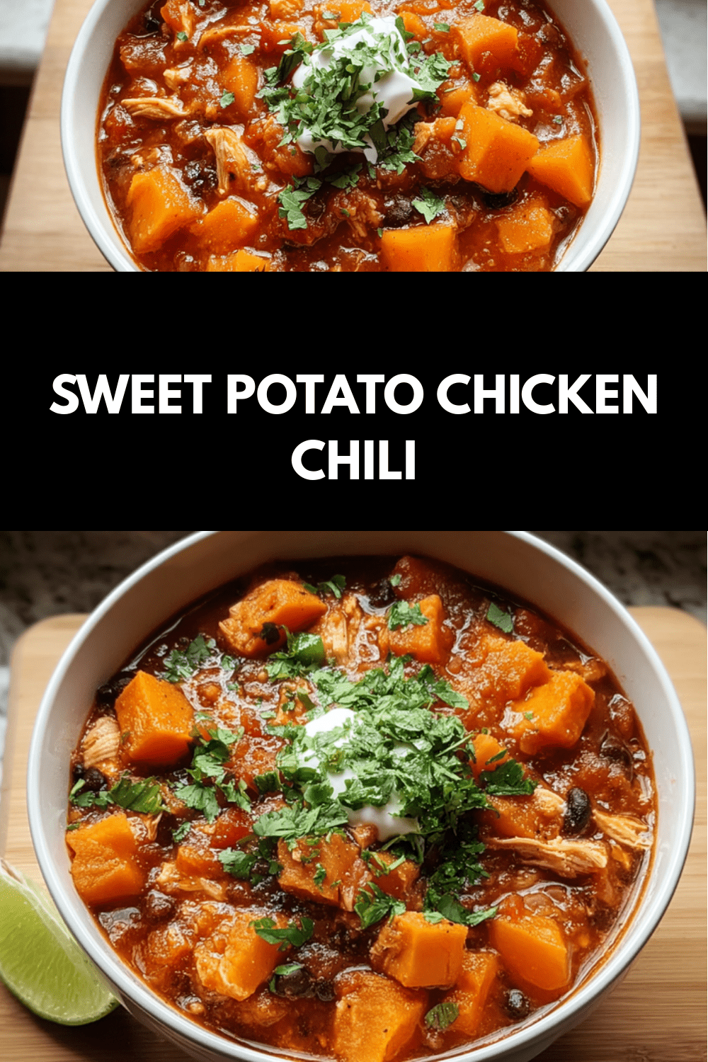 Sweet Potato Chicken Chili