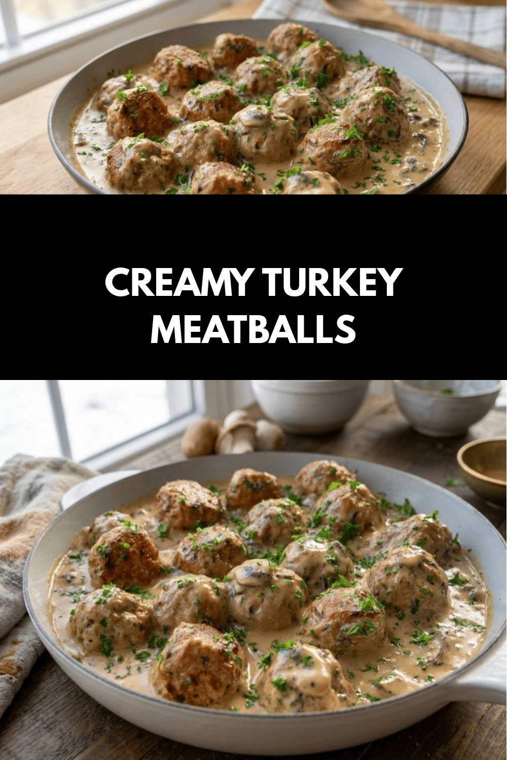 Creamy Turkey Meatballs
