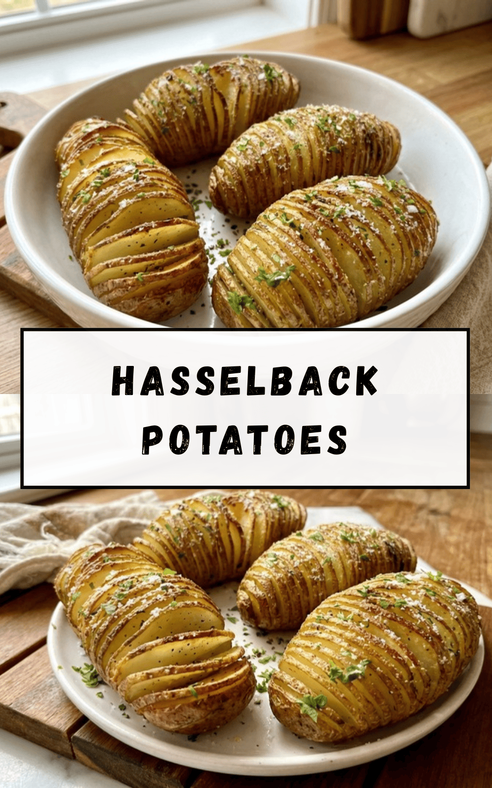 Hasselback Potatoes