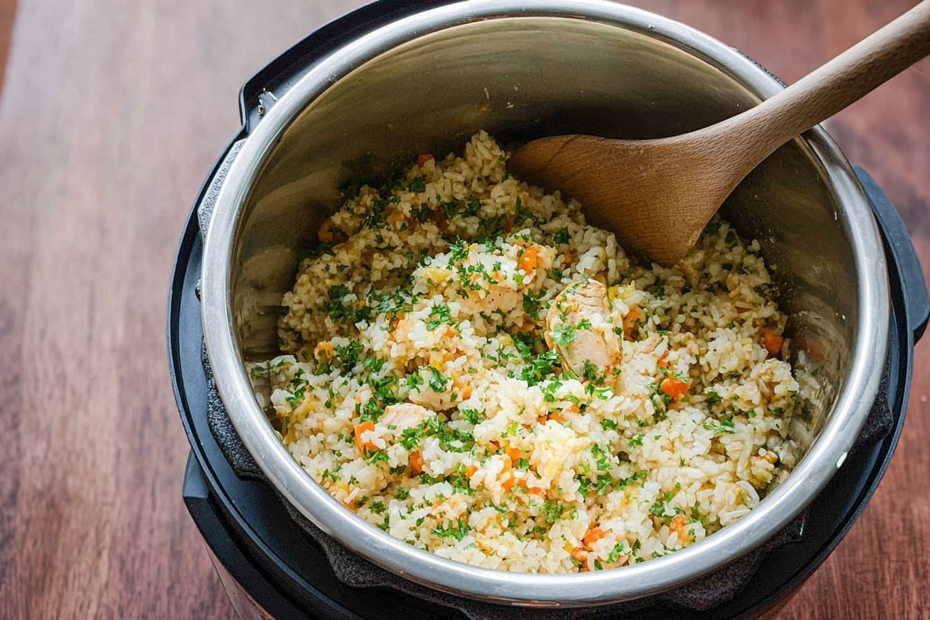 Instant Pot Chicken And Rice